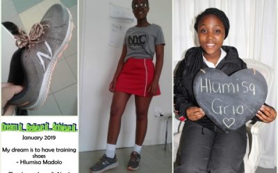 To have training shoes