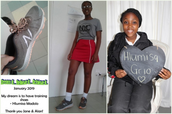 To have training shoes