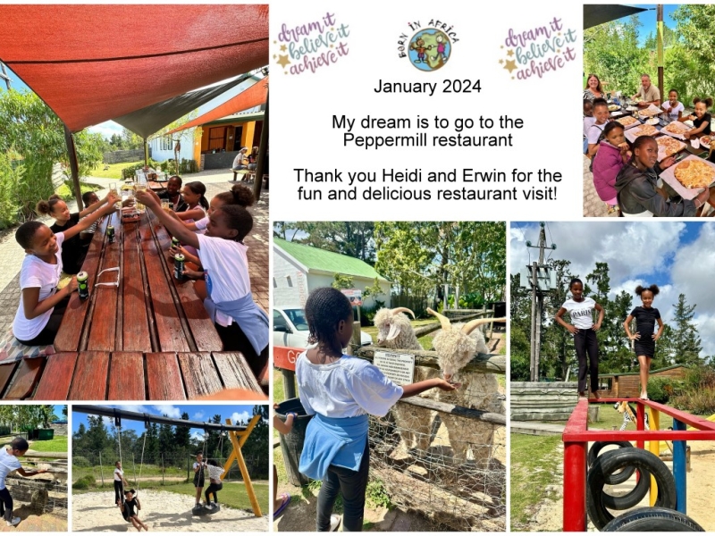 To eat out at the Peppermill restaurant