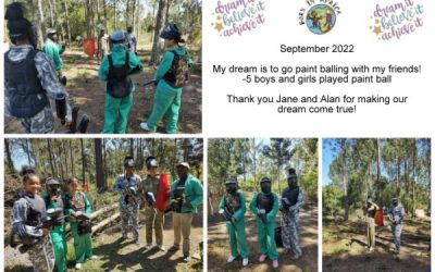 Go paint balling with friends