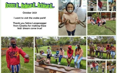 Het slangenpark bezoeken