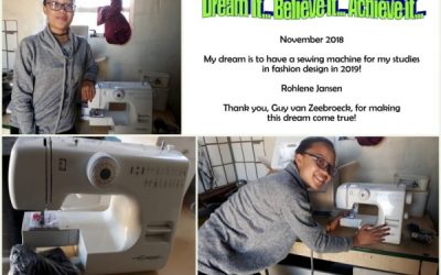 To have a sewing machine