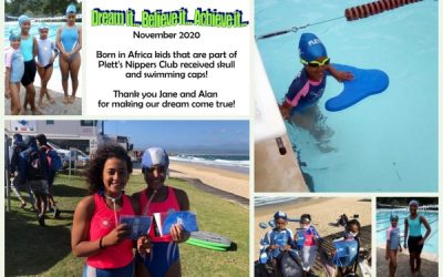 Swimming caps for our training