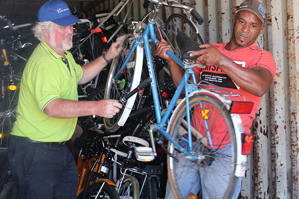 15 January 2014 – Bicycles for Born in Africa