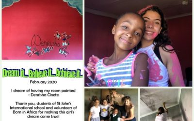 To have my room painted