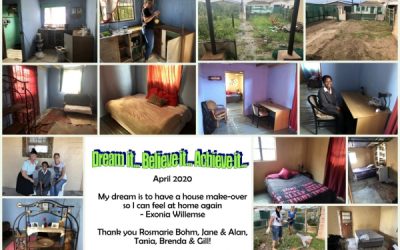 To have a home make- over