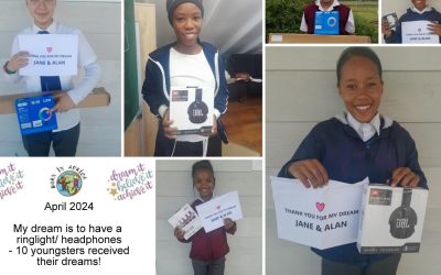 To have headphones or a ring light