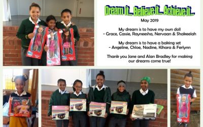 To have a doll or my own baking set