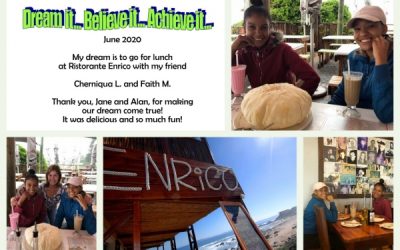 To go for lunch with my friend