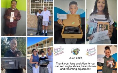Rugbyshoes, nail sets, headphones or recording equipment