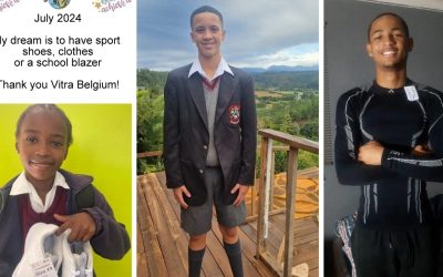 To have my school blazer or sports outfit