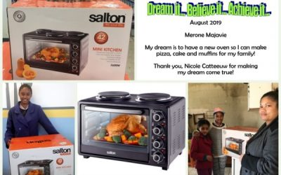 To have an oven at home