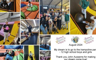 To visit the trampoline park in George