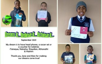 Toiletartikelen, voetbalset of hoofdtelefoon