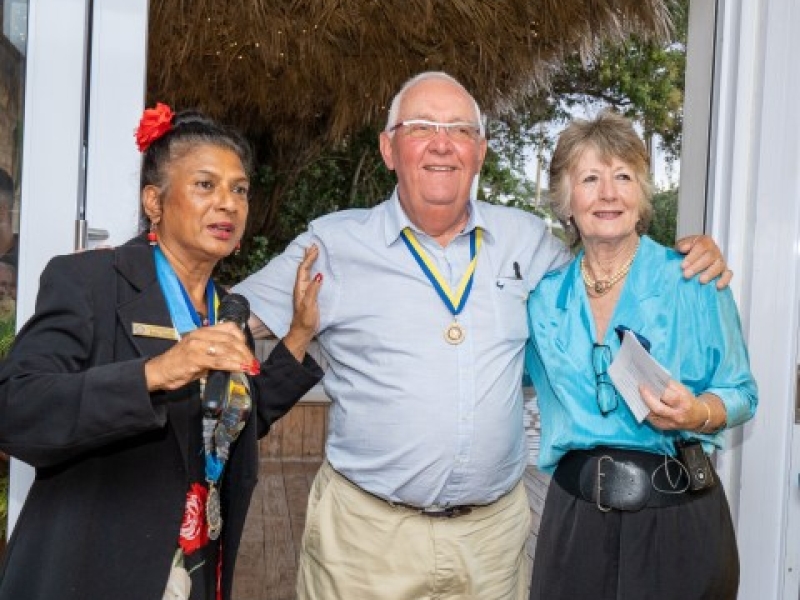 Remi De Backer Paul Harris Fellow