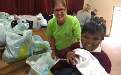 januari 2017- uitdelen van de uniformen