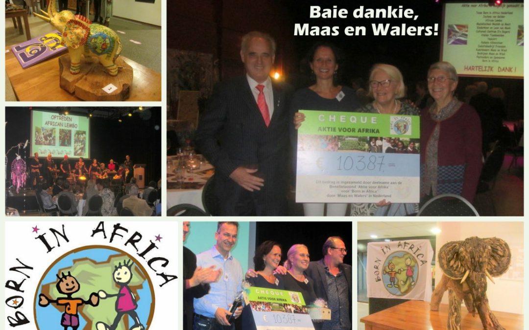 8 oktober 2016- benefietavond ‘Actie voor Afrika’