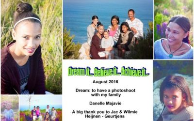 My dream is to have a photoshoot with my family