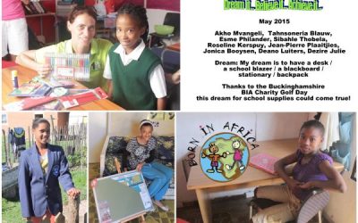 My dream is to have school supplies