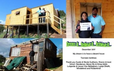 To have a decent house again