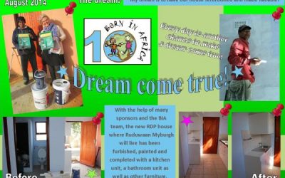 My dream is to have our new house furbished