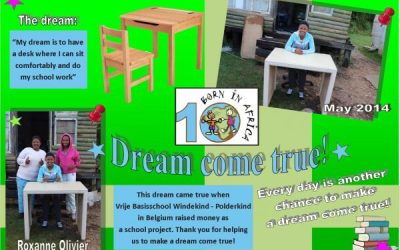 To have my own desk