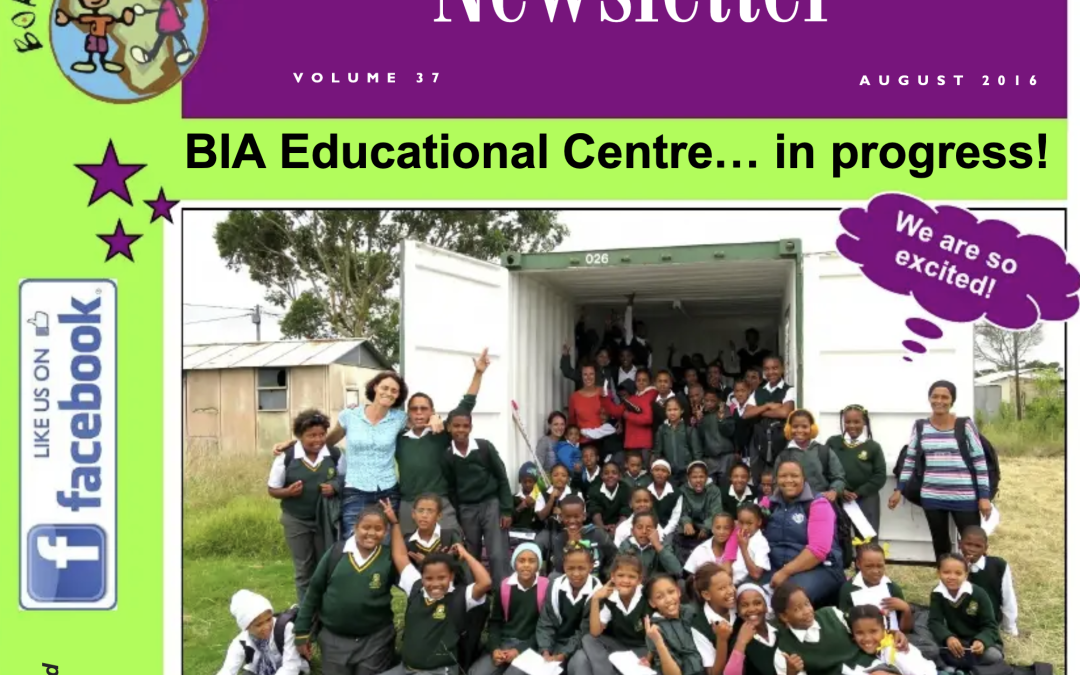 Newsletter August 2016