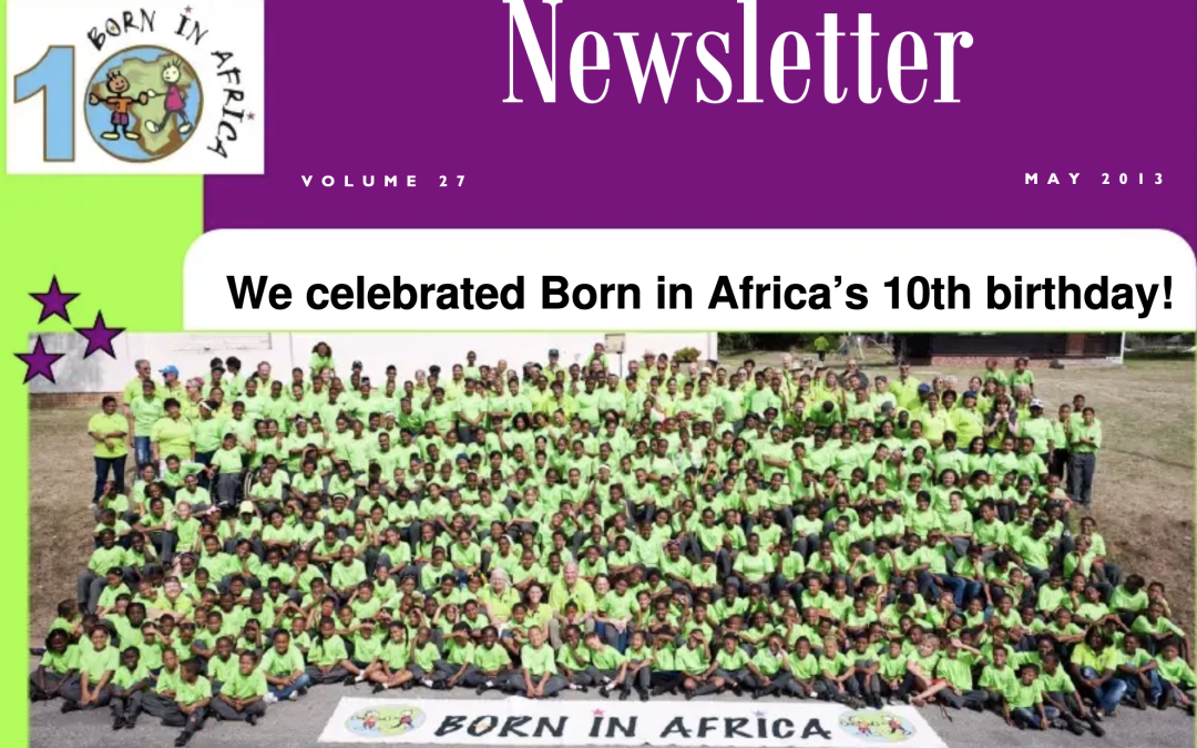 Newsletter May 2013