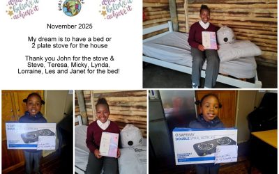 To have my own bed or stove for the house