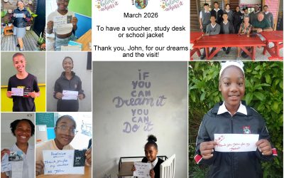 To have a voucher, study desk or school jacket